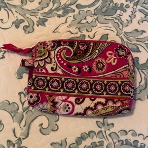 Vera Bradley Very Berry Paisley Small Cosmetic Bag